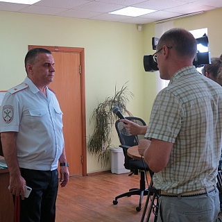 Новым начальником Отдела МВД России по г. Бор  назначен полковник полиции Черновский 10