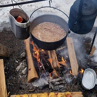 На Моховых горах прошел полевой выход, посвящённый победе Красной Армии в Сталинградской битве 5