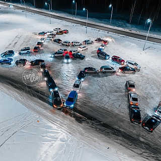 К Дню Защитника Отечества борчане сотворили флешмоб 3