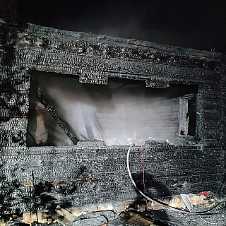 Страшный пожар в Першино 3