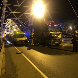 Ночная авария на Борском мосту 2