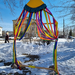 Первая постковидная Масленица на Бору 5