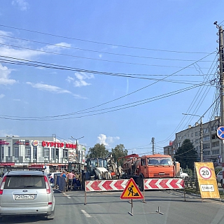 Грандиозные раскопки в центре Бора 1