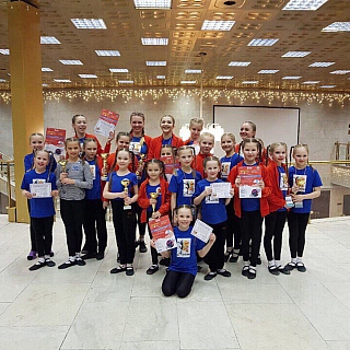 Поздравляем танцевальный коллектив "Амели" с победами 2