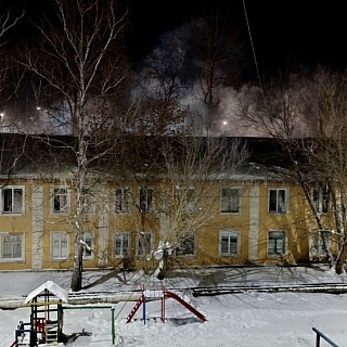 Смертельный пожар в Октябрьском 3