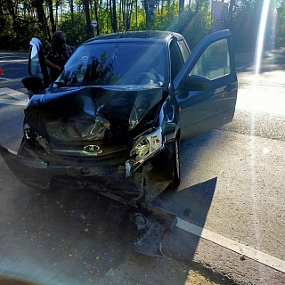 Две дамы не разъехались на борской дороге 2