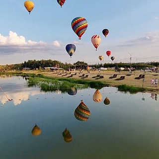 Сказочно красивым стартом на Юрасовском, полётом над Бором завершилась "Приволжская фиеста" 6