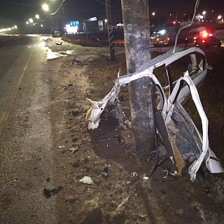 Мужчина погиб в аварии на Бору 4