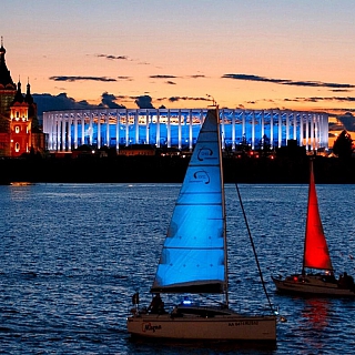 От Борского моста стартует регата парусников 3