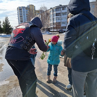 Борские байкеры осчастливили борских женщин 4