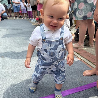 На Бору прошёл пробег ходунков, ползунков и бегунков 7