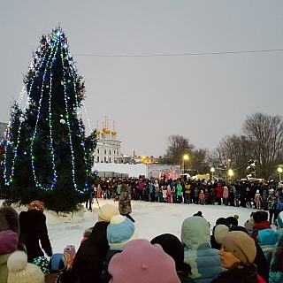 Праздник «Рождественская ёлка» прошёл 7 января на Бору (фото, видео) 5