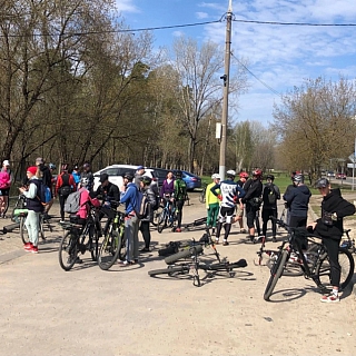 Борские велосипедисты открыли сезон 2