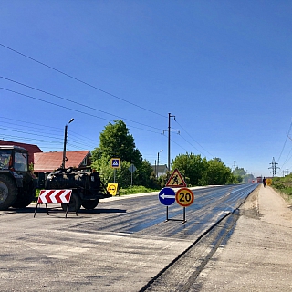 Асфальт в два слоя возмутил борчан 1