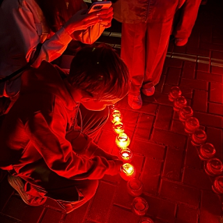 Свеча памяти прошла на Бору 2