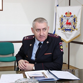 Руководитель борской полиции встретился  с главами сельских администраций 4