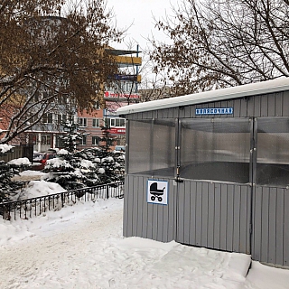 В детской поликлинике на Воровского появилась парковка для колясок 1