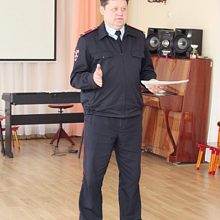 Борские полицейские провели мероприятие  в дошкольном образовательном учреждении 4