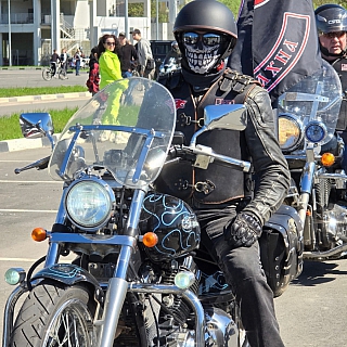 Борские байкеры открывают мотосезон 2