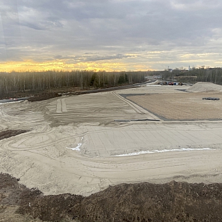 К ноябрю 2021 года должно завершиться строительство новой дороги в центре Бора 1