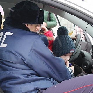 Борские полицейские принимали в гости дошколят 17