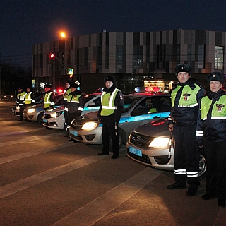 Ярким флешмобом завершился  профилактический марафон «Засветись» на Бору 2