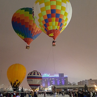 Летающие объекты покорили жителей Бора 3