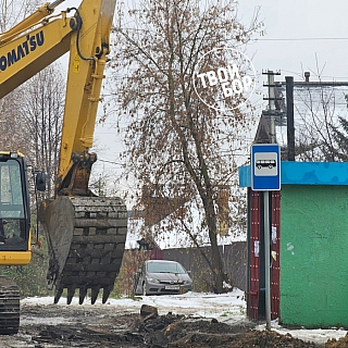 На Бору затруднено движение 1