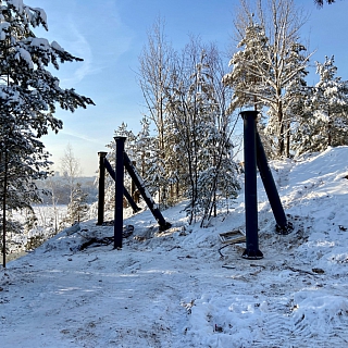 Несмотря на мороз, работы на Моховых продолжаются 6