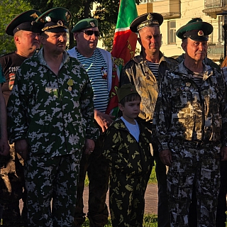 Борские пограничники проведи боевой расчет 2