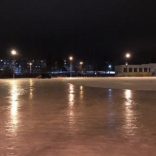 Будут ли этой зимой заливать на Бору катки? 1