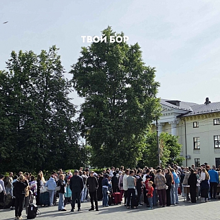 Первое утро лета на Бору выглядит так: 3