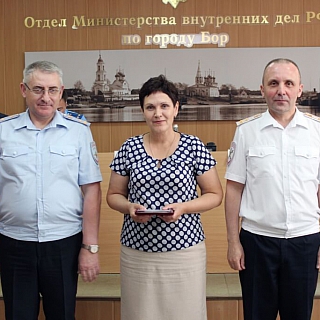 Полицейские Бора подвели итоги оперативно-служебной деятельности 6