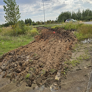 Около Юрасовского озера вновь начались работы 2