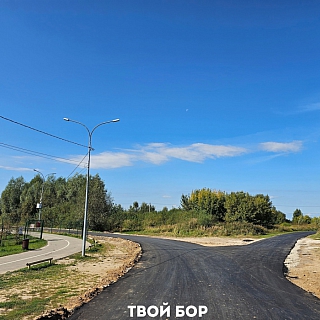 У Юрасовского озера появилась новая дорога 2