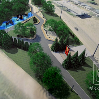 Большое благоустройство ждёт сквер п. Октябрьский 1