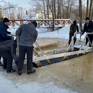 Где на Бору установят огненные столбы? 3