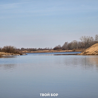 Водный путь до Бора обмелел? 2