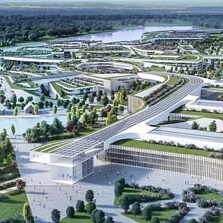 Каким видят проектанты город будущего на Бору 9