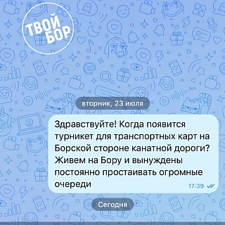 С борской стороны канатки в августе планируется нововведение 1