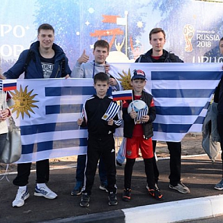 ЧМ-2018: как встречали сборную Уругвая в Нижегородской области. ФОТО 7