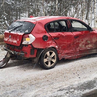 Ребенок госпитализирован в областную больницу после ДТП в Борском районе 1