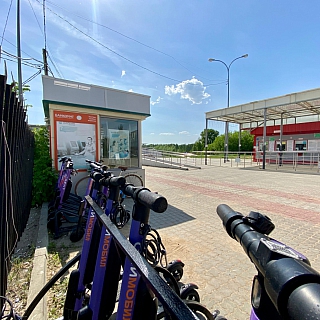 На Бору начал работать прокат электросамокатов 3