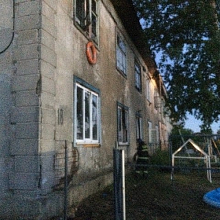 Два человека пострадали в пожаре на Бору сегодня ночью 1