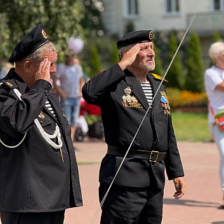 На Бору прошёл торжественный праздник - День Военно-морского флота России 8