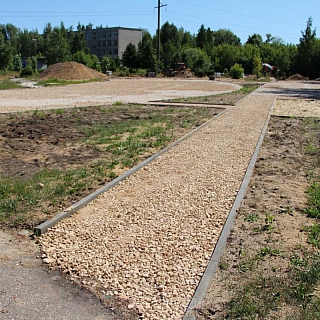 Глава Борского округа провел рабочее совещание на объектах благоустройства 2