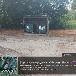 На Бору активизирована работа по сбору мусора и содержанию контейнерных площадок 6