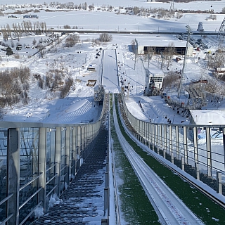 В Нижнем открыли трамплин с отличным видом на Бор! 3