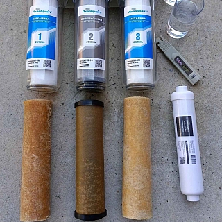 Про качество воды на Бору 4