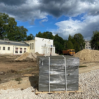 Борский мэр проинспектировал благоустройство в Неклюдово 2